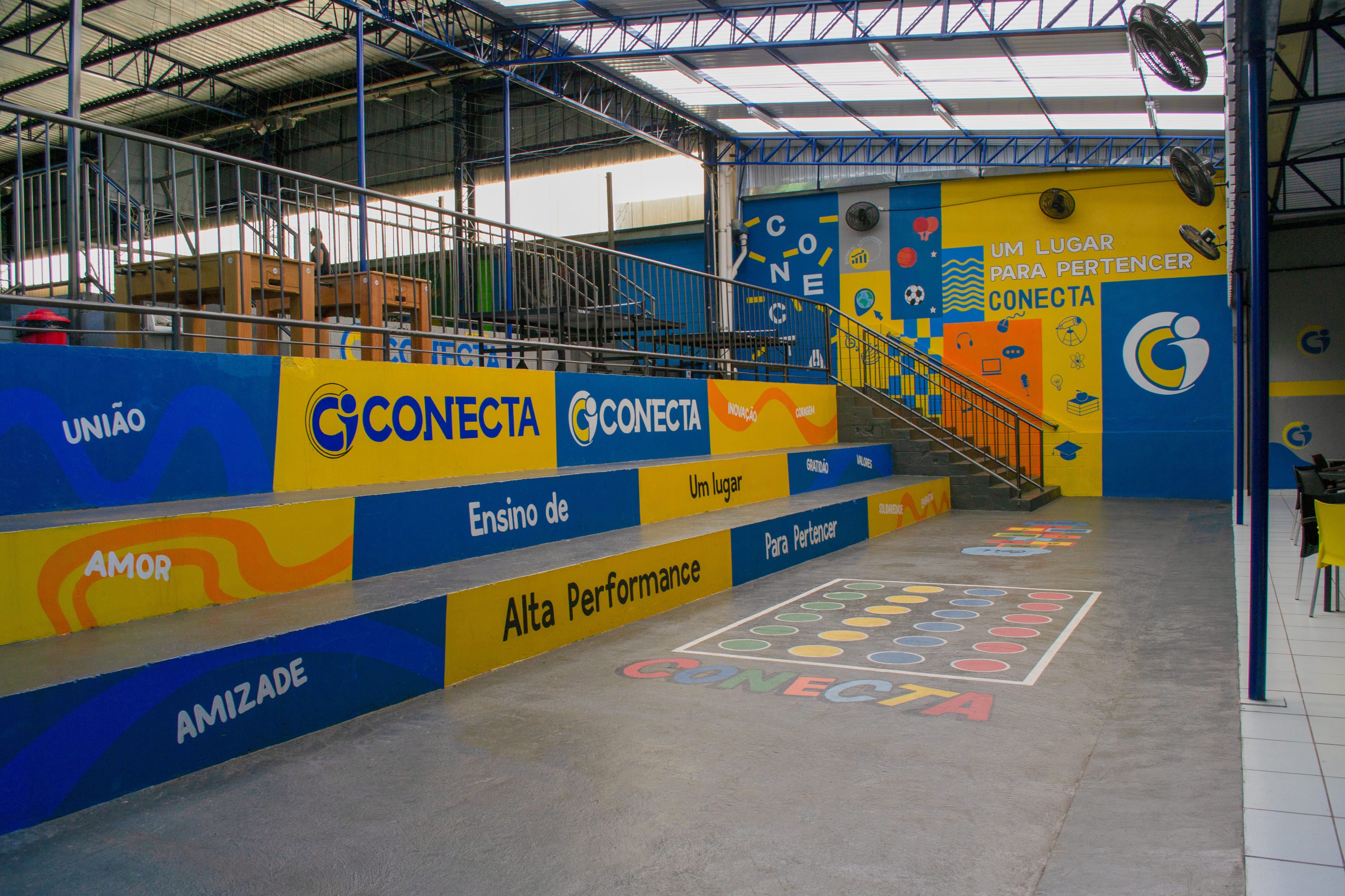 Infraestrutura Colégio Conecta 5